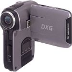 DXG Silver 5MP Ultra-Compact Digital Camcorder with 2.4