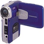 DXG Blue 720p Hi-Def Pocket Camcorder with 2.4