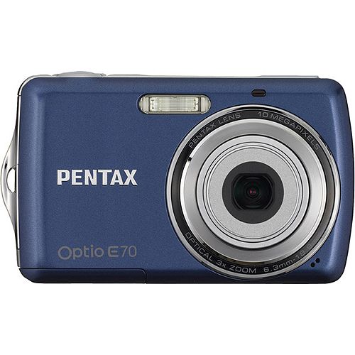 Buy Pentax Blue 10MP Digital Camera with 3x Optical Zoom and 2.4