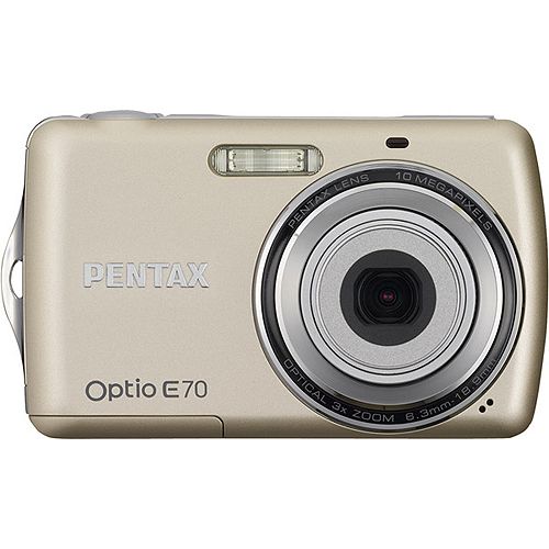 Buy Pentax Champagne 10MP Digital Camera with 3x Optical Zoom and 2.4