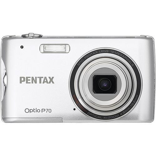 Buy Pentax Silver 12MP Ultra-Slim Digital Camera with 4x Optical Zoom and 2.7