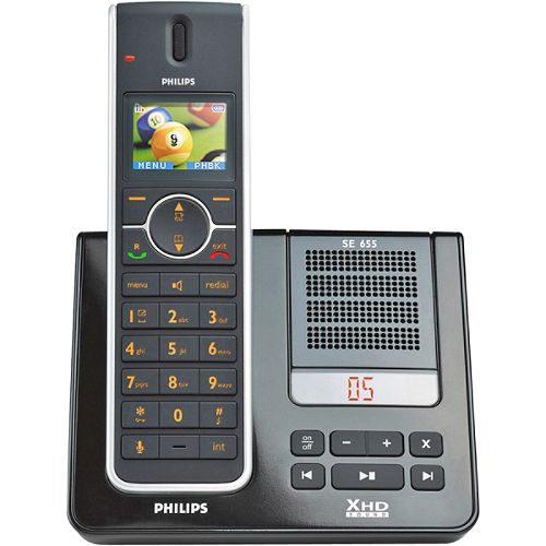 Buy Philips SE6 Series Cordless Phone with Digital Answering Machine and Single...