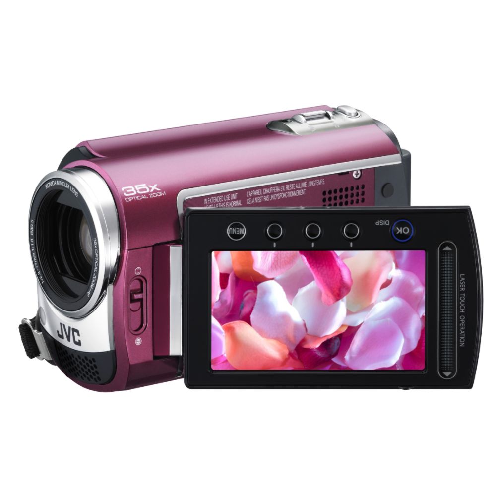 JVC 30GB DIGITAL CAMCORDER in RUBY RED
