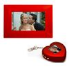 7" DIGITAL PICTURE FRAME WITH 1.5" KEY CHAIN