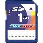 Dane Elec 1GB SD" Memory Card