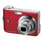 GE A730 7MP Digital Camera w/ Case - Red