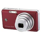 GE E1235 12MP, 5X Optical Zoom Digital Camera - Red
