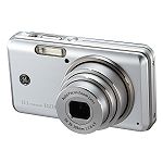 GE E1235 12MP, 5X Optical Zoom Digital Camera - Silver