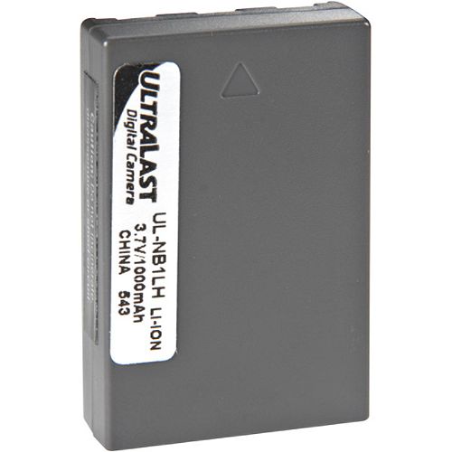 Buy Ultralast Canon NB-1LH Equivalent Digital Camera Battery - 1000mAh