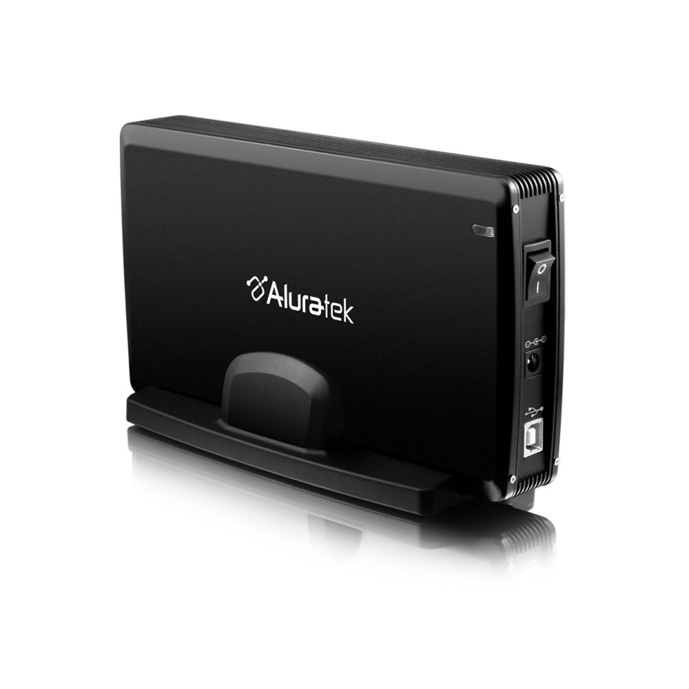 Aluratek Hurricane 3.5" USB 2.0 External Hard Drive Enclosure