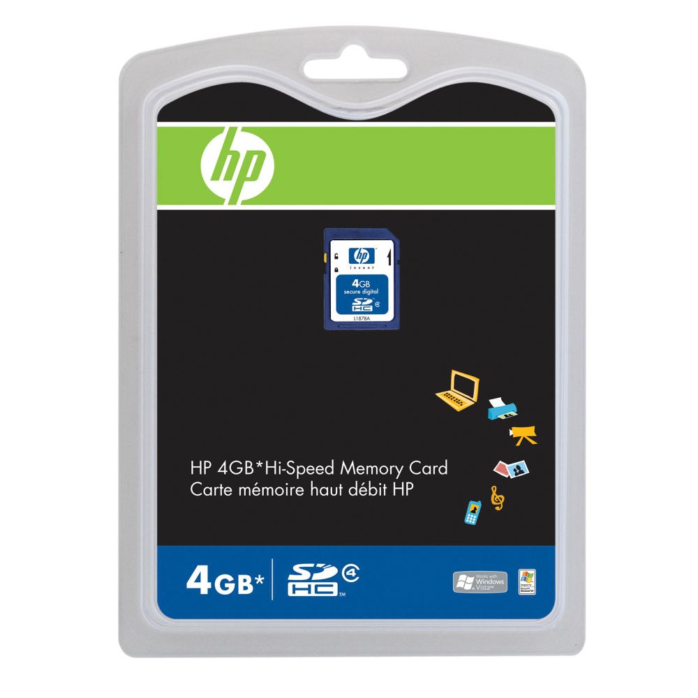 Hewlett-Packard HP SECURE DIGITAL 4GB SDHC