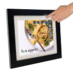 Pandigital 10.4" PanTouch Digital Picture Frame with Bon Appetit Winter Recipe Collection