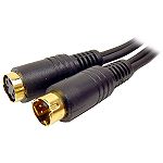 Cables Unlimited S-Video SVHS Male-to-Female Cable