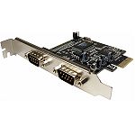Cables Unlimited 2 Port Serial DB9 PCI Express Card