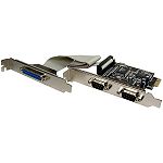 Cables Unlimited 2 Serial and 1 Parallel Port PCI Express Card