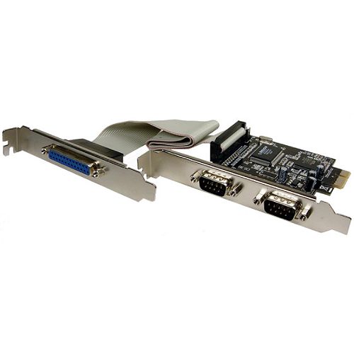 Buy Cables Unlimited 2 Serial and 1 Parallel Port PCI Express Card now!