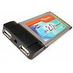 Cables Unlimited 2 Port USB 2.0 Cardbus Card NEC Chipset