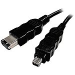 Cables Unlimited 6Pin to 4Pin 1394 IEEE Firewire Cable