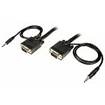 Cables Unlimited SVGA Cable Male-to-Male With Audio
