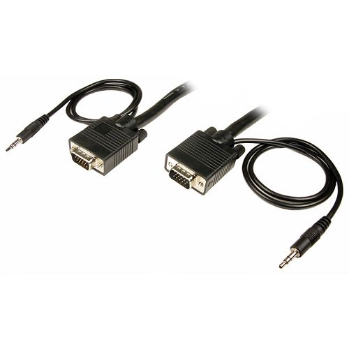 Buy Cables Unlimited SVGA Cable Male-to-Male With Audio now!