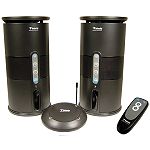 Buy Cables Unlimited 900MHz Black Wireless Speakers with Remote by DBL Distributing