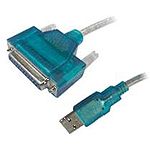 Buy Cables Unlimited USB to Parallel DB25 Female Printer Cable by DBL Distributing now!