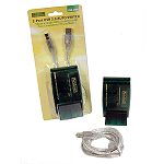 Cables Unlimited 2 x 1 USB 2.0 Automatic Switchbox
