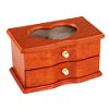 Jewelry Box, Small Etched Glass