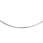 Covington Hard Wire Necklace - Silver