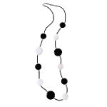 Apostrophe Long Circle Necklace