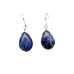 Apostrophe Fish Hook Tear Drop Earrings