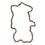 Apostrophe Long Chip Necklace