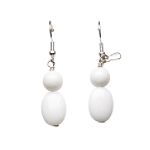 Apostrophe Variegated Beaded Earrings