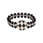 Apostrophe Argyle Stretch Bracelet