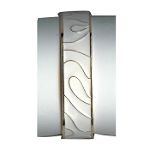 Apostrophe Ivory Enamel Bangle - Goldtone