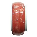 Apostrophe Lucite Bangle - Coral/Goldtone