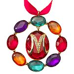 Trifari M Ornament