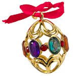 Trifari Egg Ornament