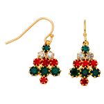 Vieste Gold Small Tree Earrings