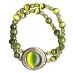 Covington Olivine Stretch Bracelet