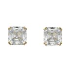 10 Ct Square Cut Earring