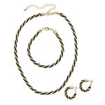 Covington 3 Piece Rhapsody Necklace, Bracelet and Earring Set