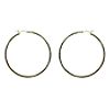 Hoop Pierced Earring. Goldplate