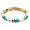 Bracelet, Enamel with Diamonds