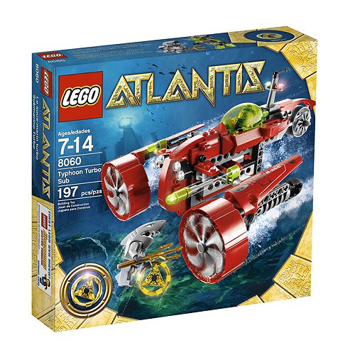 LEGO Typhoon Turbo Sub LEGO Atlantis 8060