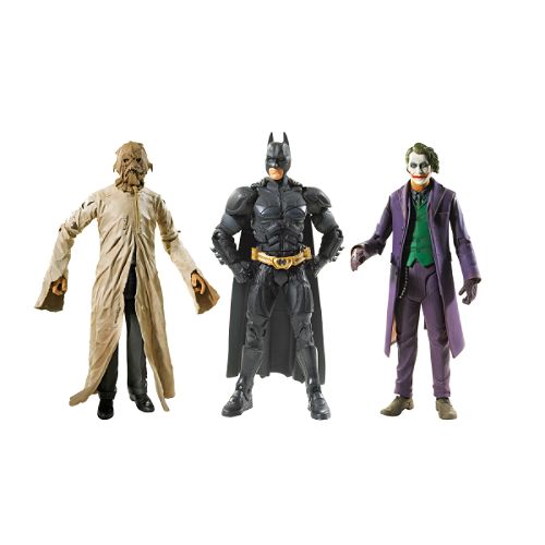 Mattel Exclusive The Dark Knight Movie 3 Pack
