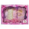Quinceanera Dress-up Set with Tiara & Gloves