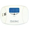 Plug-In Carbon Monoxide Alarm w/ Battery Backup & Backlit Digital Display