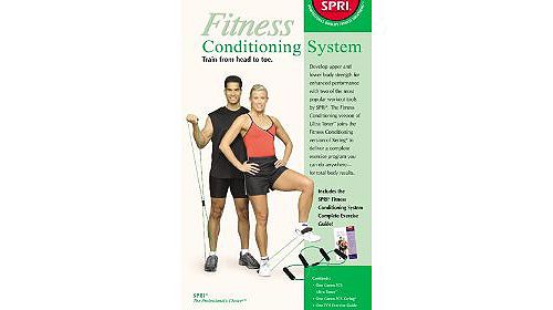 SPRI Products Fitness Conditioning System Xering  and Ultra Toner (Light Resistance)