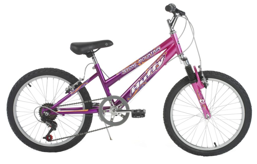 Huffy 20 in. Girls Stone Mountain Bike. Pink/purple